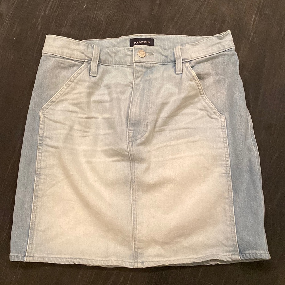 NWOT J. Crew Jean skirt